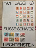 Catalogue Suisse Liechtenstein 1971 104 pages couleurs F/D