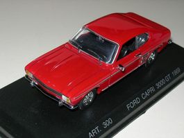 Ford Capri 3000 GT 1969 rot *  Detail Cars 1:43