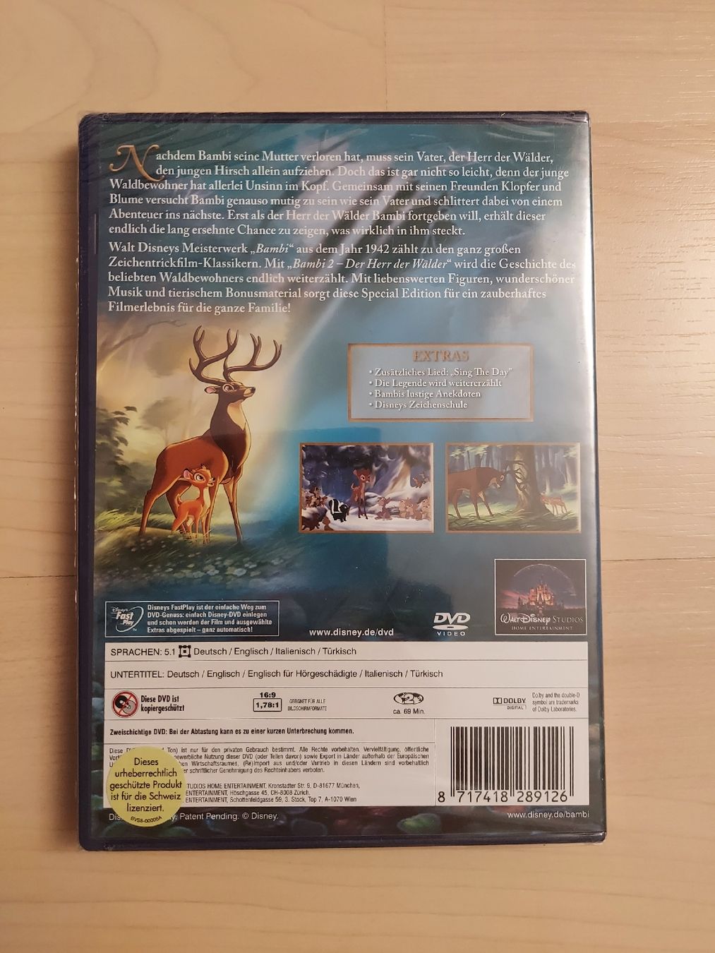 Tutti i DVDs: Bambi 2 (Orginalverpackt) – Nuovo e nell'imballaggio originale da Kölliken venduto da arwen6 1