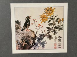 Original Vintage Poster - Alte Chinesische Tuschzeichnung 16