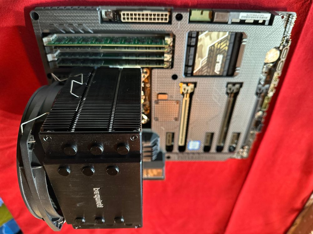 ASUS Mainboard SABERTOOTH Z97 + CPU i5-4670K 3.4 + RAM + FAN (Gebraucht ...