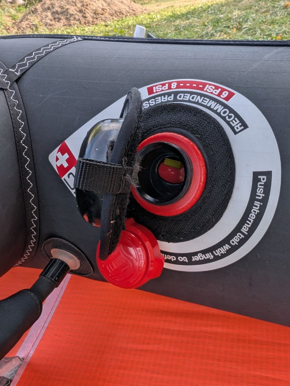 Ensis Surf: Ensis Wing Score 5.2 orange grau – Usato da Kreuzlingen venduto da Schroeder72 7