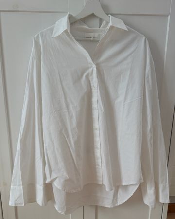 Oversized Damen Bluse weiss Grösse S neuwertig
