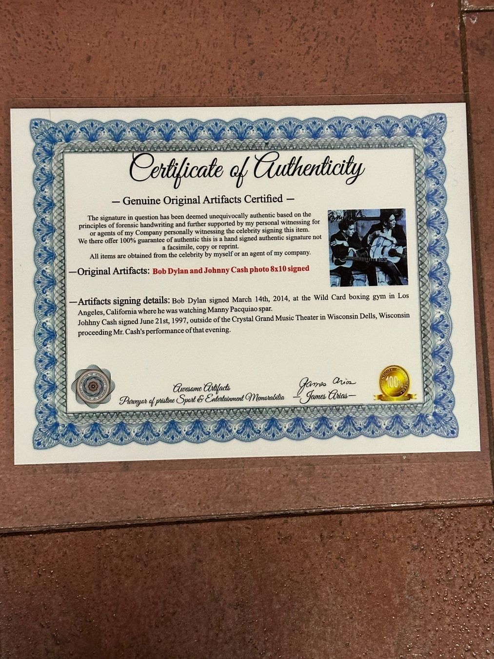 Autografi: Originalautogramm Bob Dylan+ Johny Cash mit COA – Usato da rafz venduto da Ttt0071 1