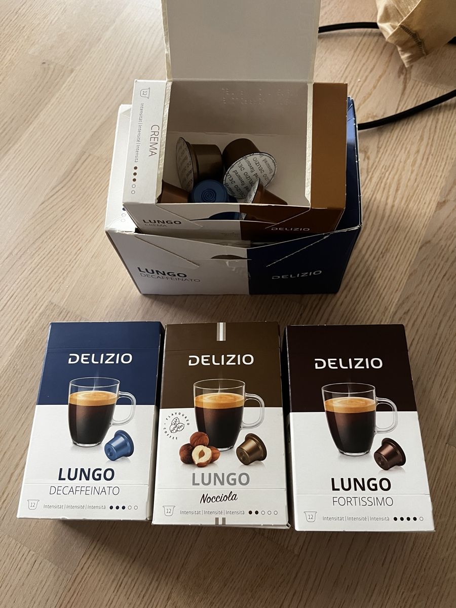 Delizio Kaffeemaschinen & Espressomaschinen: Delizio Capsule Coffee Machine with Coffee Capsules – Neu (gemäss Beschreibung) aus Zürich von lea_6dzj 4