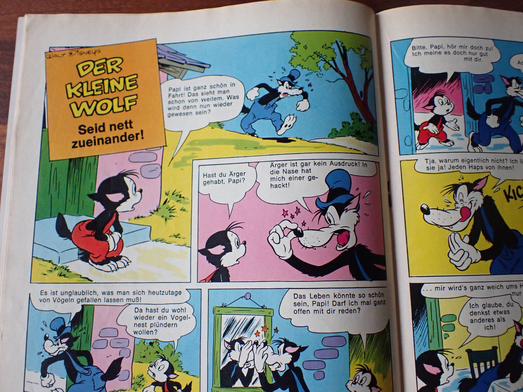 Comics: 27. Heft Mickyvision "Der grosse böse Wolf" von 1971 Disney – Gebraucht aus Geroldswil von  6