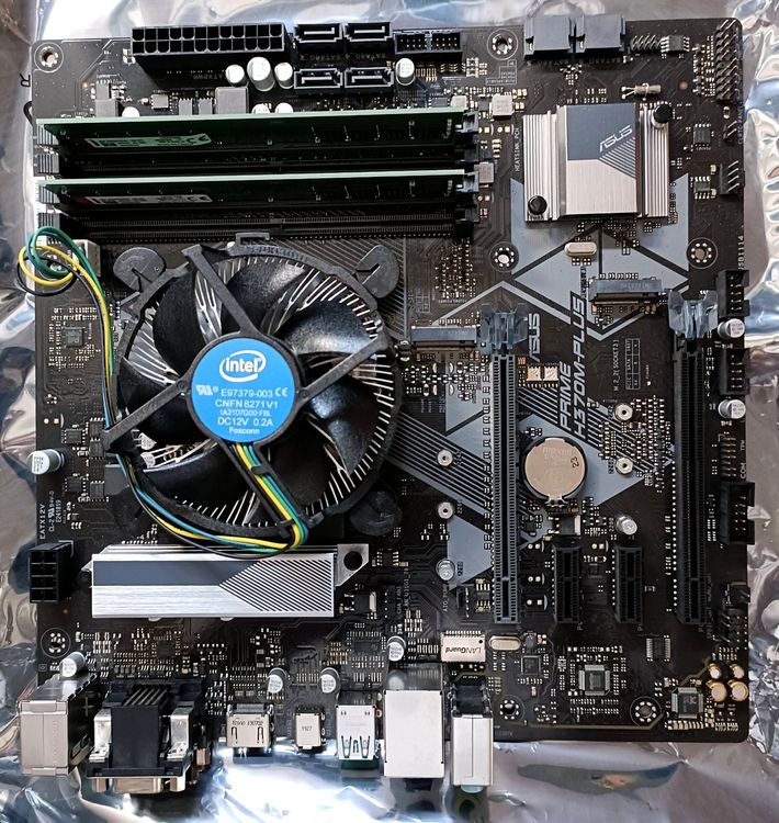 Intel i5 8400 + ASUS PRIME H370M-PLUS