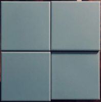 Wandfliesen Keramik hellblau quadratisch neuwertig 10 x 10cm