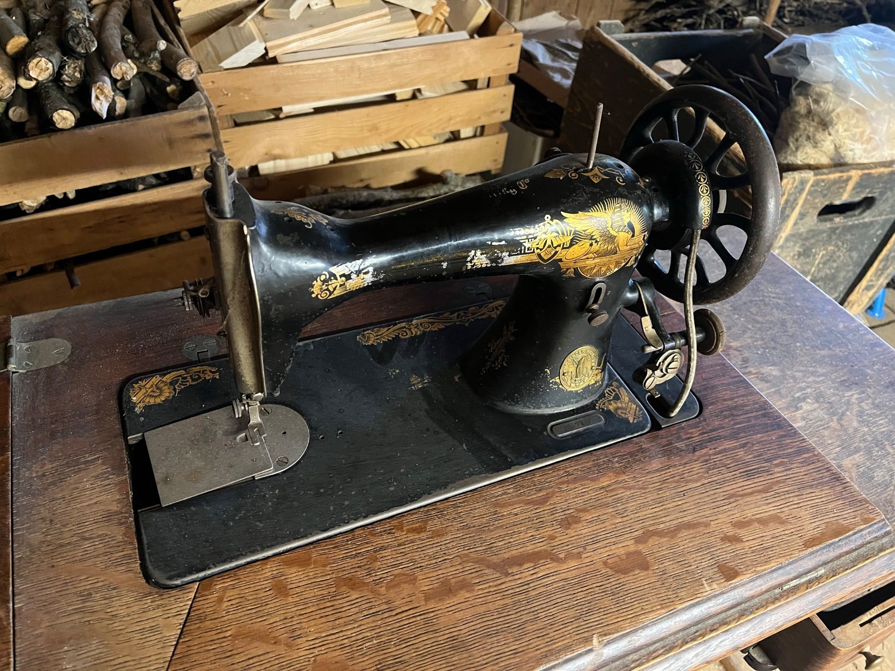 Singer Nähmaschinen: Alte Nähmaschine Singer – Gebraucht aus Stein AR von Kiwii89 5