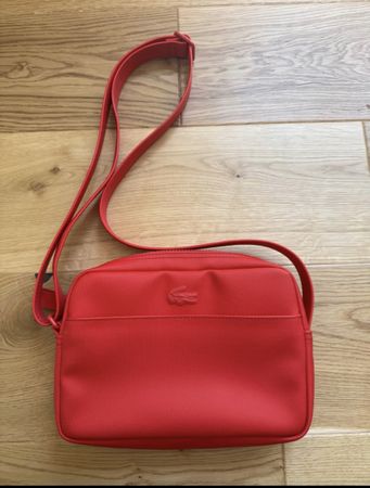 Lacoste red bag