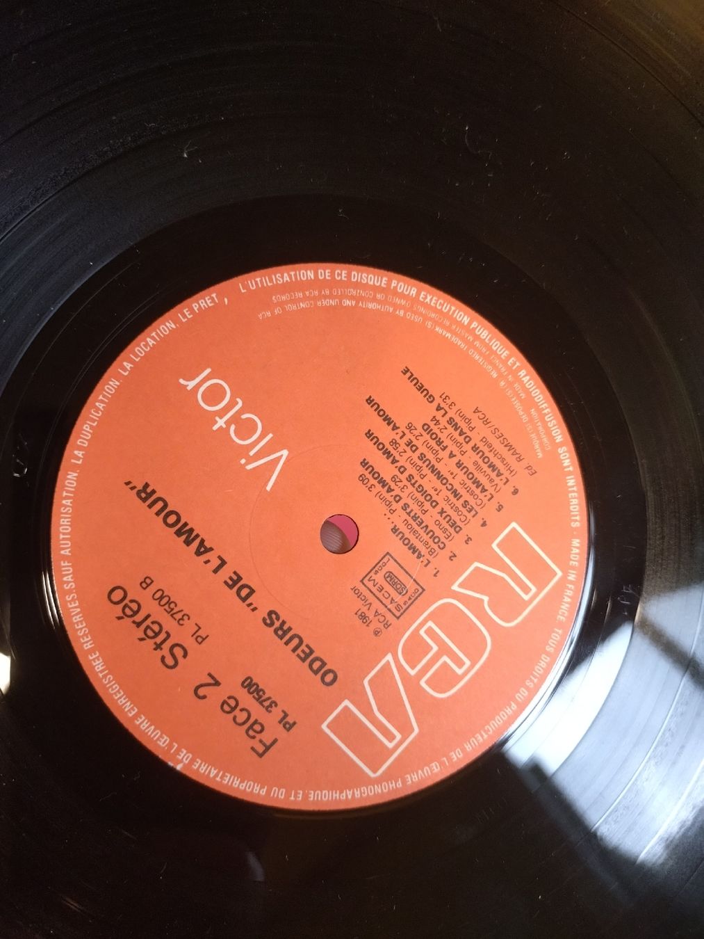Dischi in vinile: Disque vinyle Odeurs De l'Amour LP  – Usato da Farvagny-le-Grand venduto da LaCaverne 5