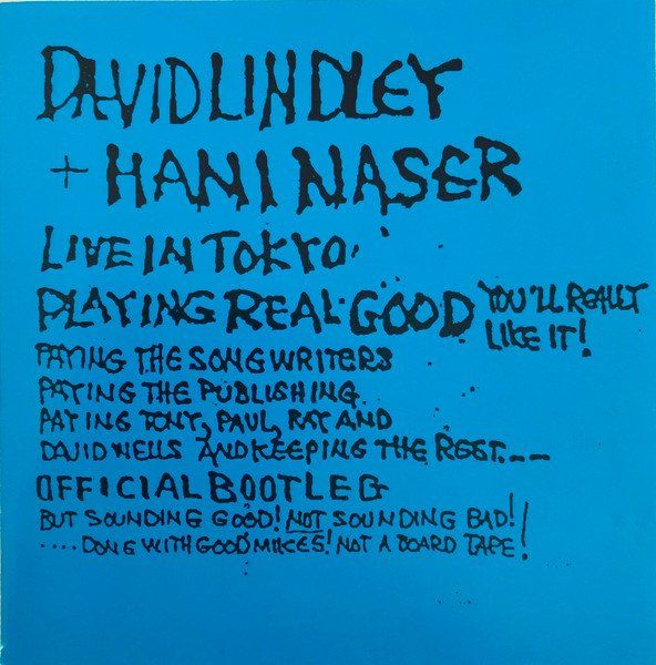 CD: 2 CD Bundle David Lindley + Hani Naser Live in Tokyo/Playing – Usato da Merligen venduto da barratt 3
