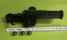 Antiker Vogelschreck / Alarmkanone um 1900 – Gusseisen