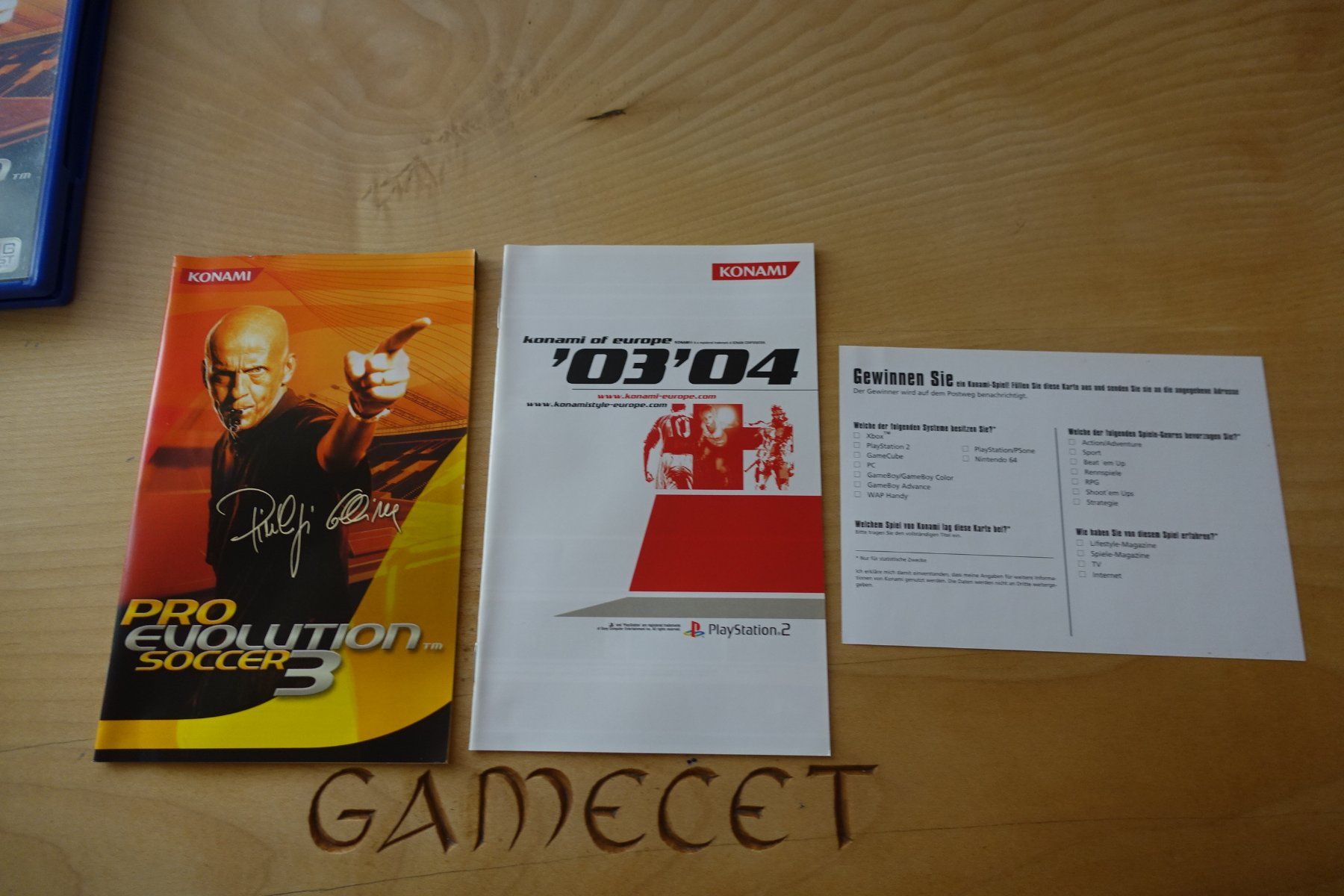 Sony Giochi: Pro Evolution Soccer 3 – Difettoso da Steinach venduto da Gamecet 4