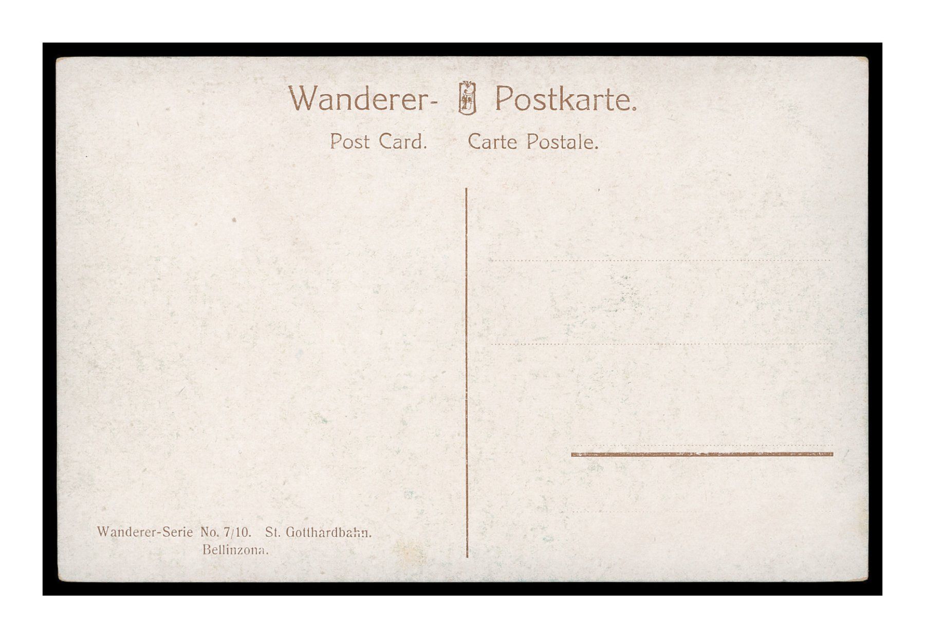 Cartoline postali: BELLINZONA GARE - 1930 "Vue générale" – Usato da Onex venduto da gonsla01 1