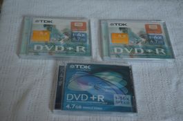 3 DVD + R NEU