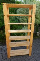 Regal aus Holz 6 Tablare Massivholz beige Ikea? Kellerregal