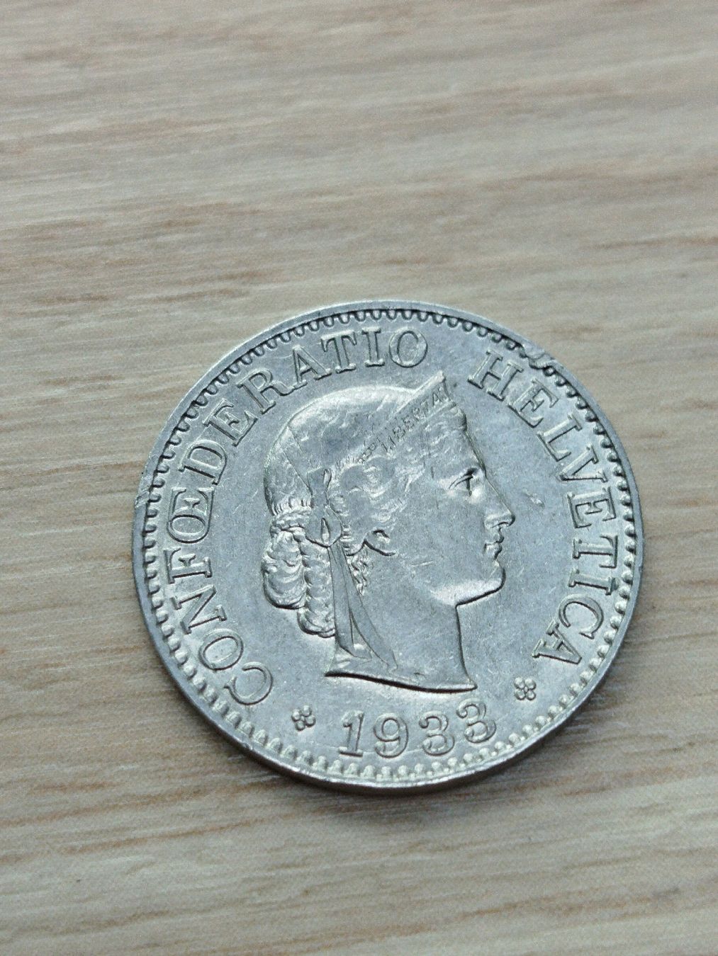 Tutti le monete: Pièce de 10 centimes, année 1933 – Usato da Châtel St Denis venduto da Magil71