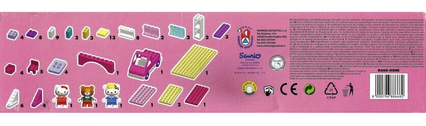 Hello Kitty Kit di costruzioni: Unico Plus Hello Kitty's Schule mit Schulbus; neuwertig – Usato da Sirnach venduto da sagrotin 2