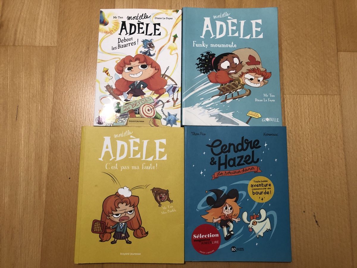 Bücher: Adèle et Cendré@Hazel – Gebraucht aus La Tour-de-Peilz von zazen33