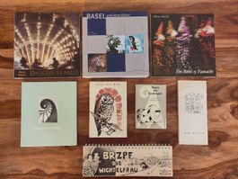 8 div. Bücher rund um Basel