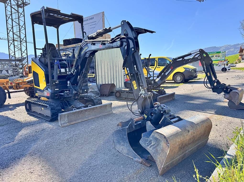 Menzi Muck Bagger: Menzi 19sa – Gebraucht aus Steinen von FIN 1