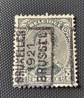 Belgien Aufdruck alte briefmarke