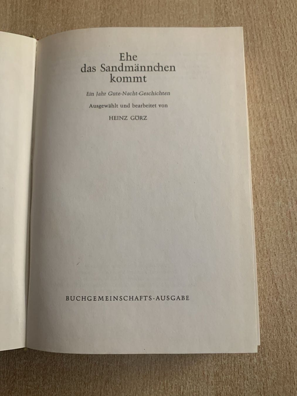 Bücher: Buch: Ehe das Sandmännchen kommt – Gebraucht aus Reinach BL von con_ync2 3