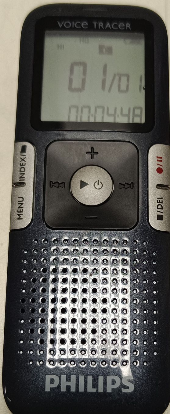 Philips Aufnahmegeräte: Philips Voice Tracer (em76) – Gebraucht aus Künten von Schnaepplihuus
