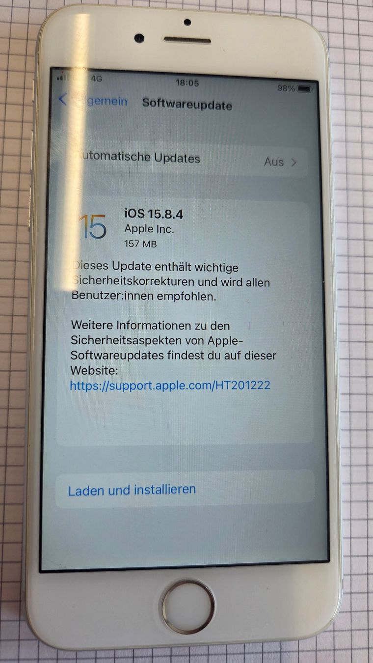 Apple Telefoni cellulari / Smartphones: Apple Iphone 6s / A1688 / 16 GB / iOS 15.8.2 / #173 – Usato da Adlikon b.Regensdf venduto da ChriZ86 4
