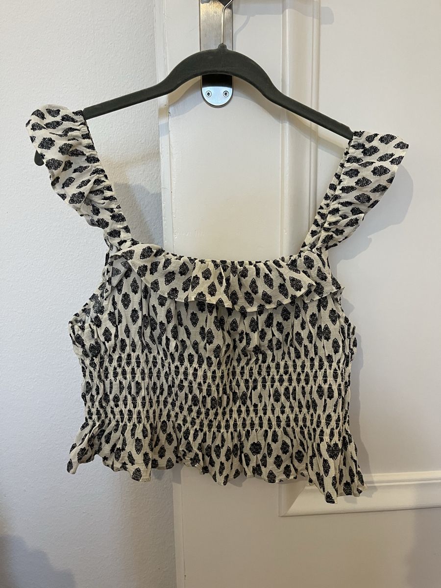H&M Top: 2 H&M Crop Blusentops, Gr. M, neu! – Nuovo (secondo la descrizione) da Zürich venduto da vintage_for_you 1