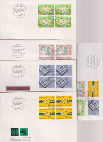 Tutti i francobolli: FDC-Serie 1988, Werbemarken 2 – Nuovo (secondo la descrizione) da Koblenz venduto da Boerse6