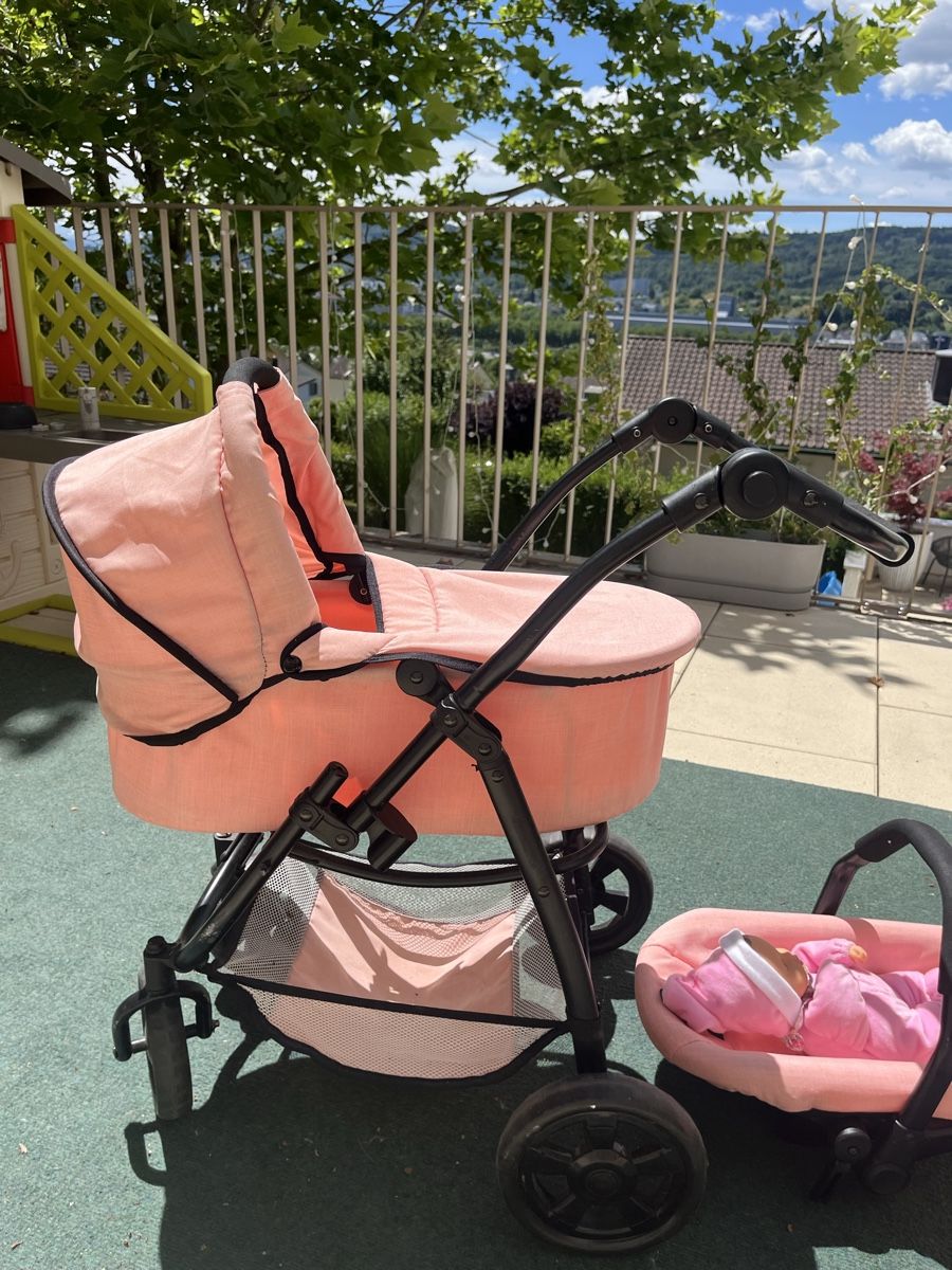 Carrozzine per bambole: Puppenwagen CHIC 2000 mit Puppen! – Usato da Oberengstringen venduto da Baby_Fashion 1