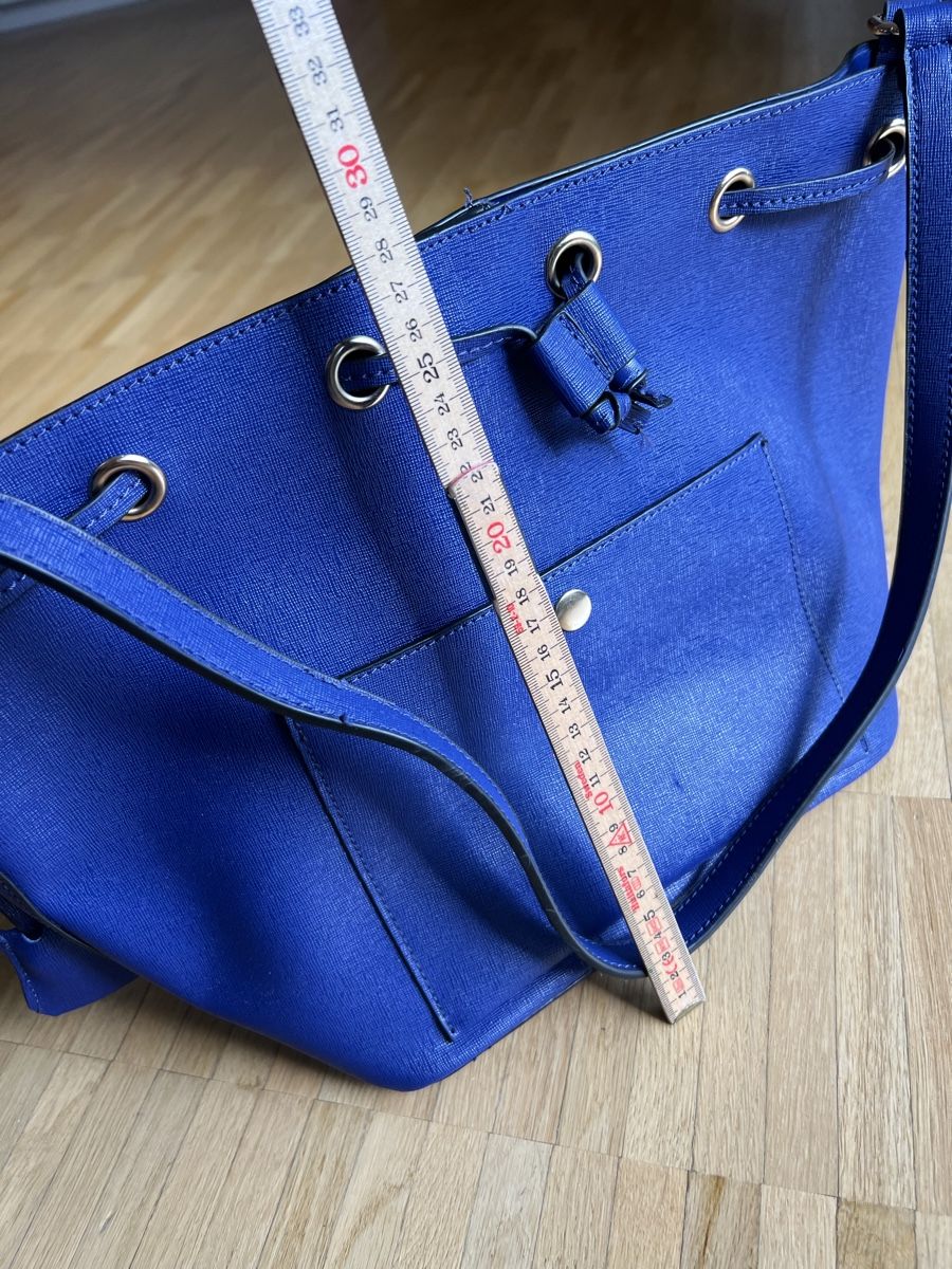 Borse: Königsblaue Beuteltasche – Usato da St. Gallen venduto da Mokki2014 3