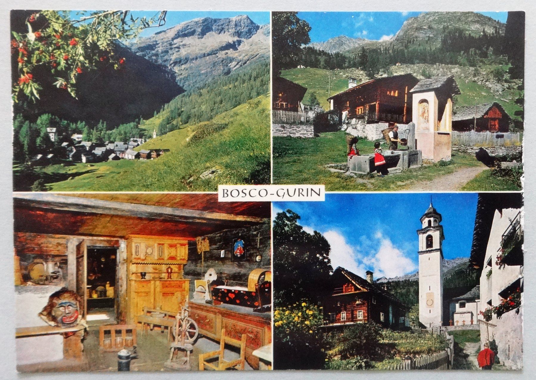 Ansichtskarten: Bosco-Gurin – Gebraucht aus Fétigny von Billy2miny