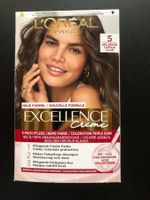 * Haarfärbung L'Oréal Excellence Nr. 5 hellbraun *