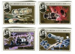 Briefmarken "Johannes Kepler. Astronomie". Cookinseln.