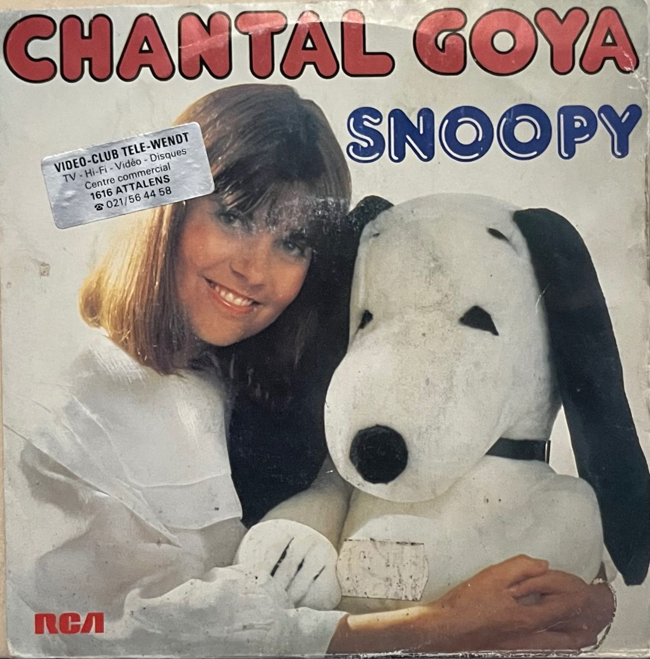 Dischi in vinile: CHANTAL GOYA - SNOOPY – Usato da Bussigny venduto da vinyl-pas-cher