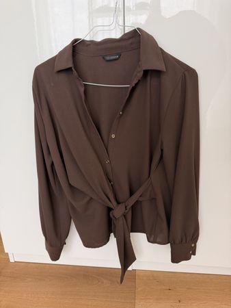 Zara braune Bluse neu 