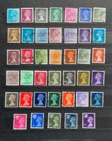 Briefmarken-Sammlung: Queen Elizabeth II, viele Jahrgänge