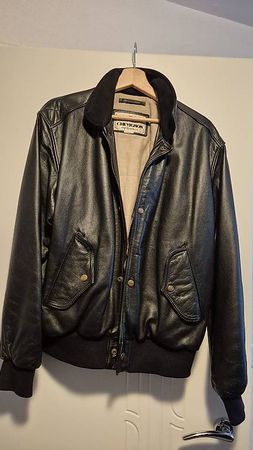 Leder jacke CHEVIGNON