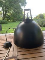 Lampe suspendue noire Metropolight en bon état, idéale été!5