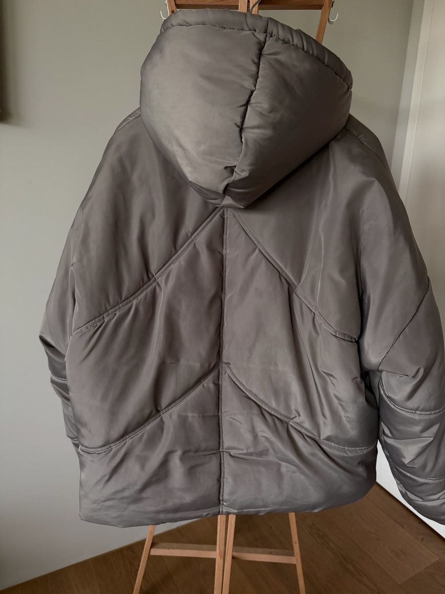 Giacche: Rough. Winterjacke, Gr. L, Grau, Kapuze – Usato da Arbon venduto da andizue 7