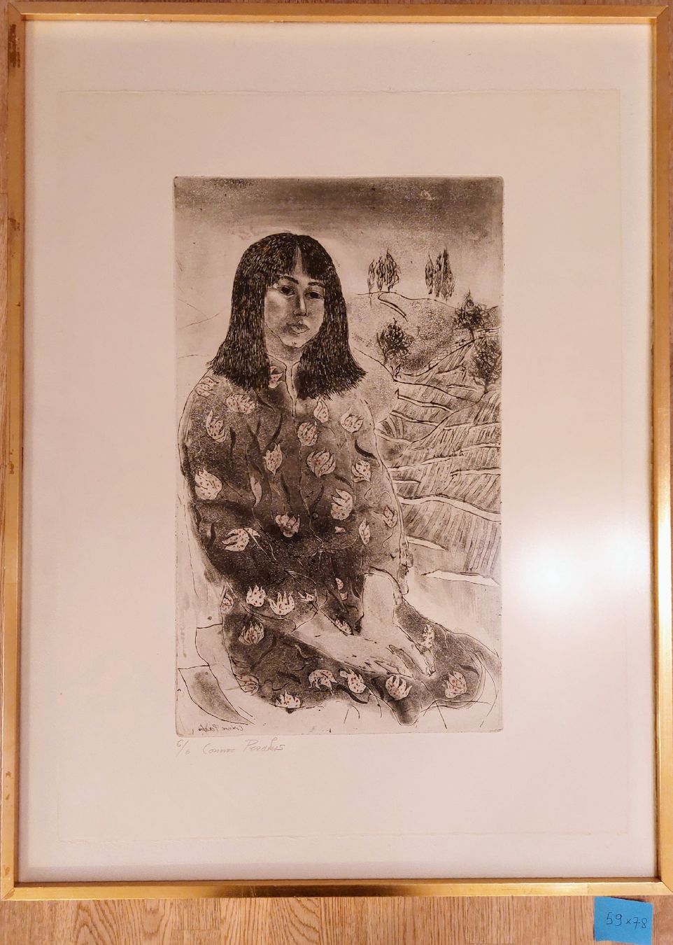 Incisioni: gravure eau forte de Corinne Perakis – Usato da Villeneuve FR venduto da Train_Vinch6