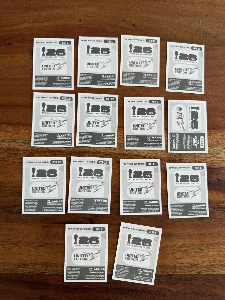 Panini Cartes à collectionner: Panini WM 2026 KOR – Neuf (Voir description) à Kriens par MaBl48 1