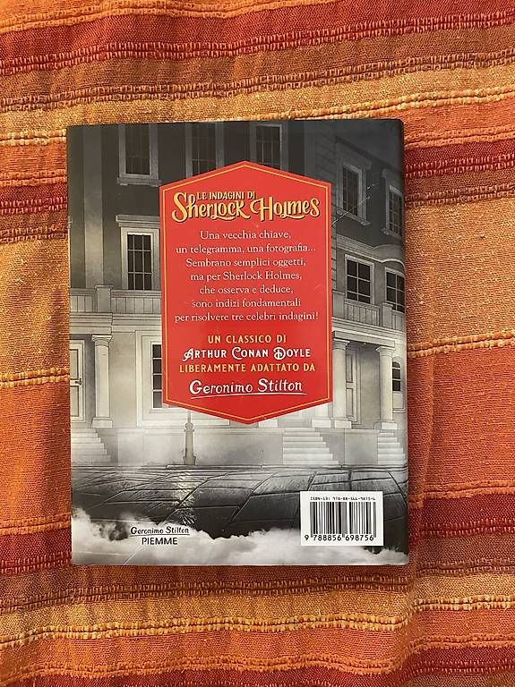 Libri: Le indagini di Sherlock Holmes - Geronimo Stilton – Usato da Giebenach venduto da Flaz78 1