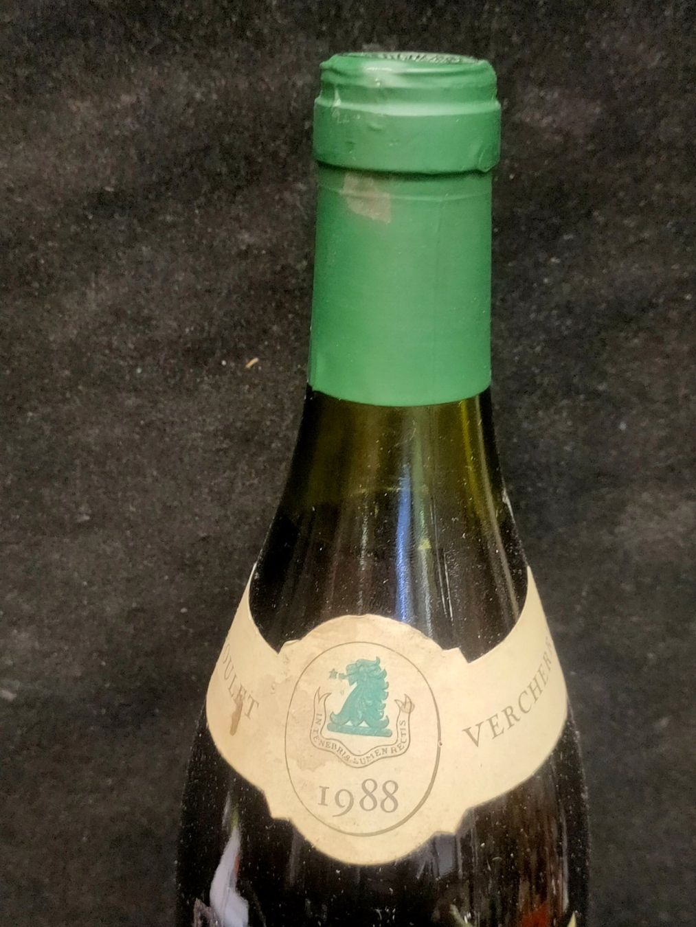 Wein: CHABLIS JABOULET VERCHERRE 1988 – Neu (gemäss Beschreibung) aus Genève von Leboucheoreilles 1