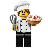 Lego 71018 - Nr3: Sterneköchin - Series 17 Minifigur