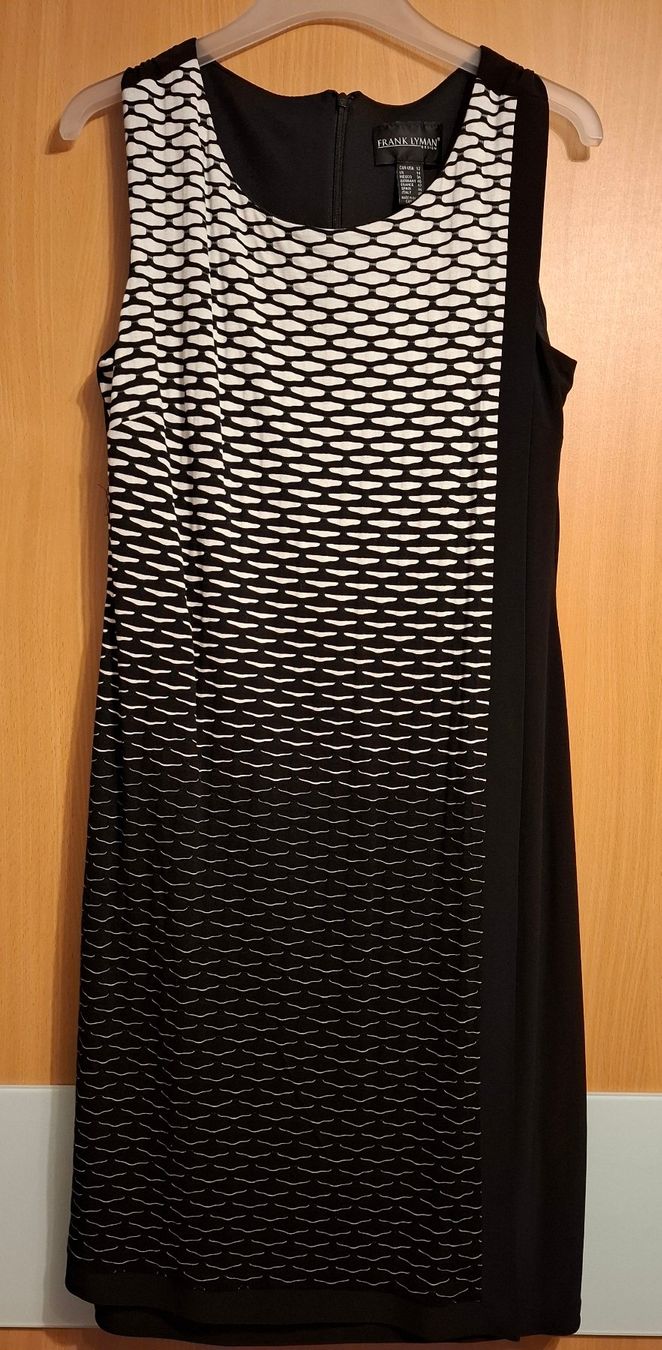 Kleider: Elegantes Kleid schwarz/weiss – Neu (gemäss Beschreibung) aus Solothurn von sweyla21