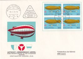 Luftschiff Triengen-Sursee-Triengen 1976 (beide Etappen !)